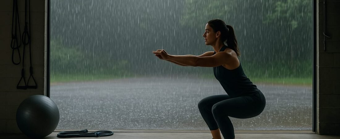 Exercícios Indoor Sem Aparelhos: Transformando Dias de Chuva em Oportunidade de Bem-Estar